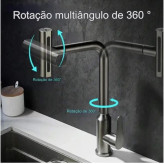 شیر ظرفشویی شاوری چرخشی 4 حالته برند HAISHENG کد کالا HS_362_2